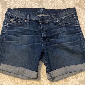 7 for all mankind Denim shorts